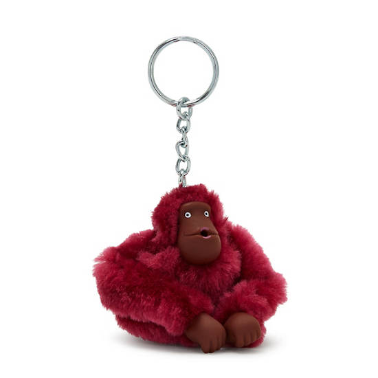 Kipling Sven Small Classic Sven Monkey Keychain Kiegészítők Piros | HU 2007LI